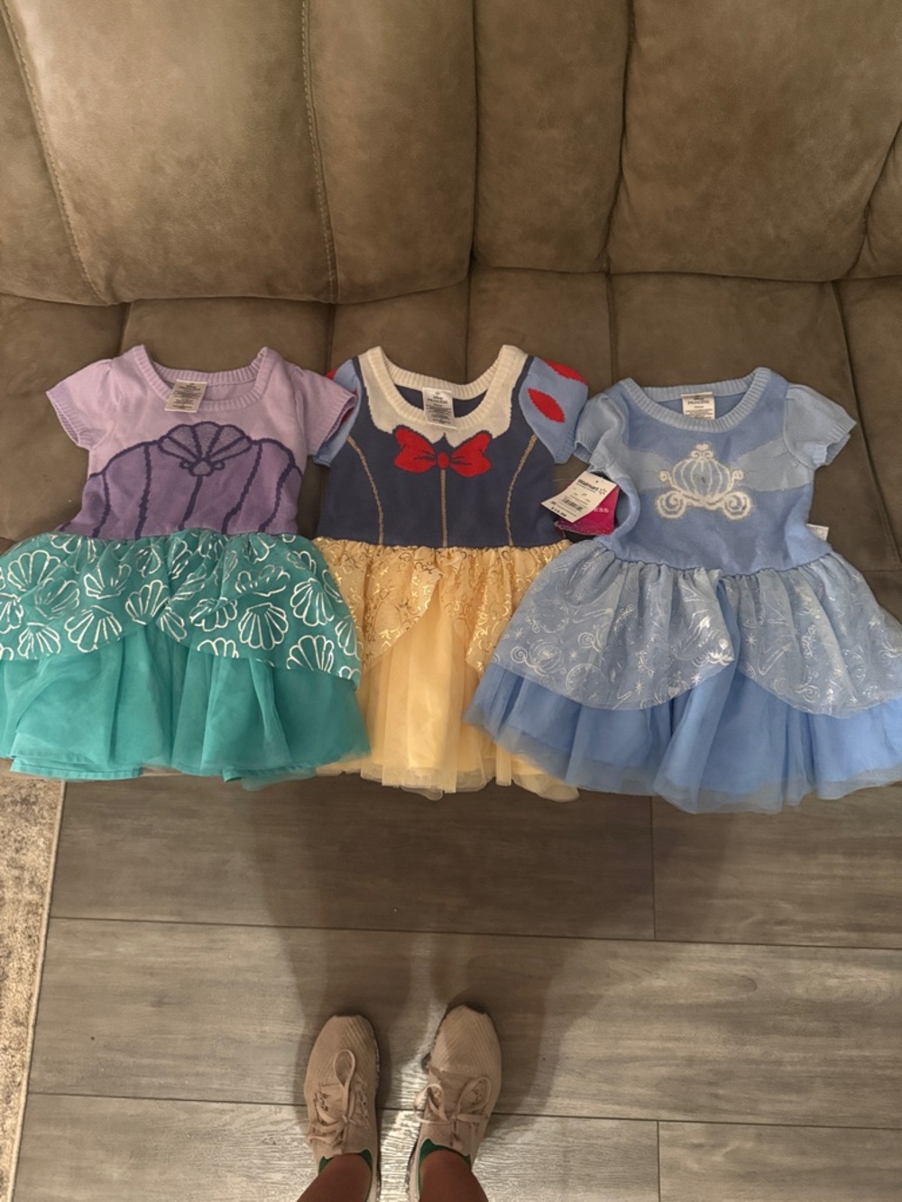 Girls Princess Costume Dress - Blue, Purple, Teal Variety: girls 2T